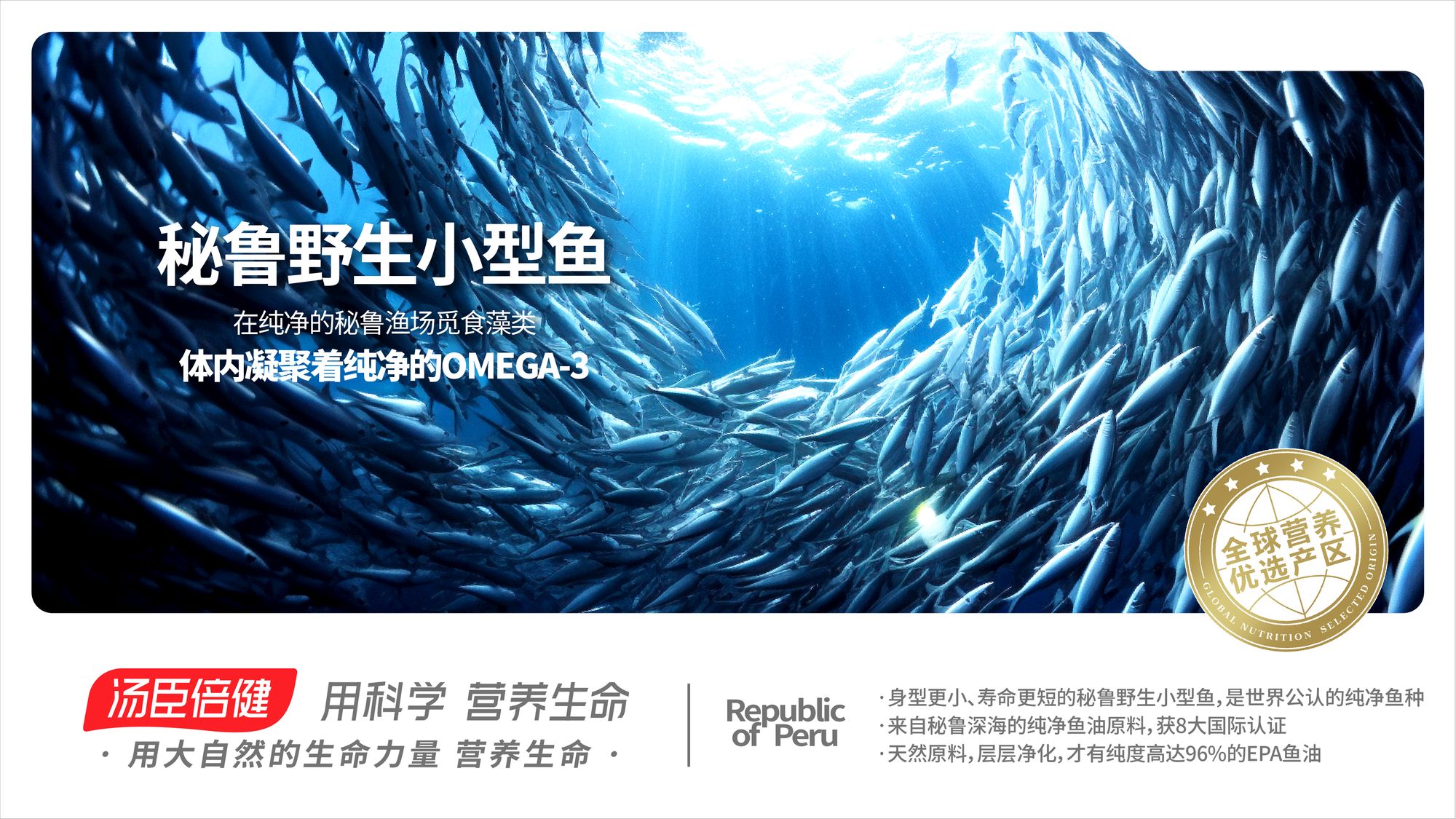 Republic of Peru Wild small fish