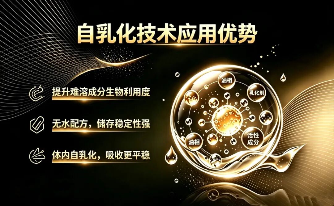 自乳化技术应用优势